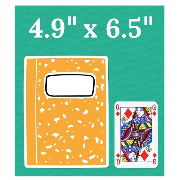 New/Repackaged-Happy Place 36-Piece Notebook & Pen Bulletin Board Cut-Outs - Picture 2 of 8